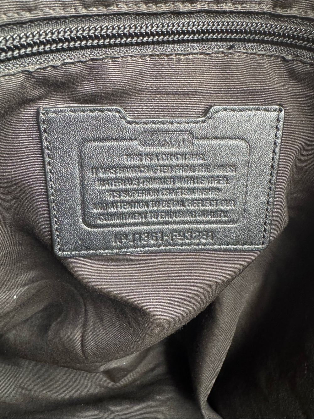 Coach Duffle Black Gray Weekender - Picture 11 of 13
